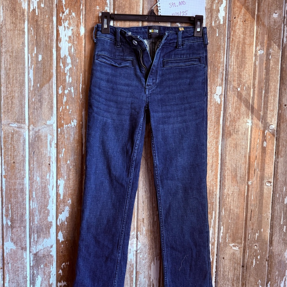Anthropologie Maeve Blue Denim Jeans
